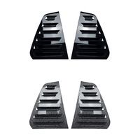 Cache de persienne de fenêtre triangulaire arrière pour Volkswagen Golf 7 MK7 / Golf 7.5 MK7.5 GTI GTD R 2013-2019