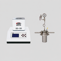 12,5 MPa 20-300 ℃   Réacteur à haute pression HT-FC de laboratoire, en alliage Monel Hastelloy 316L, 0,04 m³, à poser sur table, avec enveloppe chauffante
