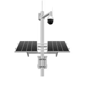 도매 무선 cctv 보안 카메라 시스템 산업 학년 4 그램 와이파이 야외 태양 속도 돔 PTZ 네트워크 카메라 설치