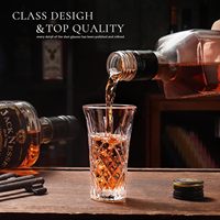 Offre Spéciale Vintage en relief 2oz Super mignon orné verres à liqueur fantaisie verres à liqueur/Base lourde verre à liqueur ensemble/Tequila Shot