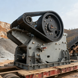 Concasseur à mâchoires de style européen à haut rendement et faible consommation d'énergie pour l'extraction de pierre et de sable, avec moteur à courant alternatif à engrenages et roulement, capacité maximale de 350 t/h - Product Image 3