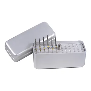 ZOGEAR DI052-1 72 Lubang Dental Diamond Aluminium Endo Bur Block