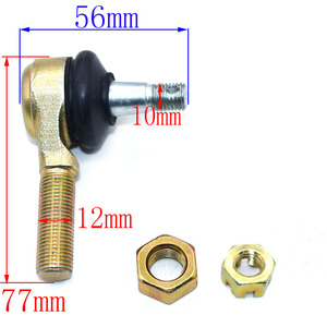 Kits d'embouts de biellette de direction M10-M12 pour CF Moto 9030-101170, rotule de biellette de direction <span class=keywords><strong>Cfmoto</strong></span>, Zforce <span class=keywords><strong>1000</strong></span> 800 500 X6 ATV - Product Image 2