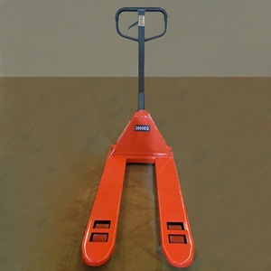 Fabrieksontwerp 1150Mm 1220Mm Vork 2500Kg 2,5ton Nylon Wiel Pu Wiel Hydraulische Handpallet Truck Te Koop