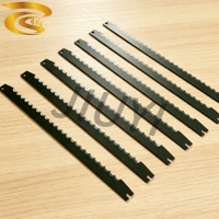 Lames de scie dentelées HSS de haute qualité avec revêtement en téflon pour la découpe ondulée du pain de mie, pour machine à trancher