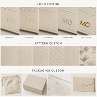 Porte-cartes léger à motif abstrait avec texture douce pour cadeaux de boutique, accessoires de mode et OEM