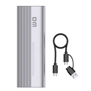 DM Neu <span class=keywords><strong>M</strong></span>.<span class=keywords><strong>2</strong></span> NVMe SSD-Gehäuse USB 3.1 Gen <span class=keywords><strong>2</strong></span> Typ-C (6 Gbit/s) HDD-Gehäuse HD1200 - Product Image 2