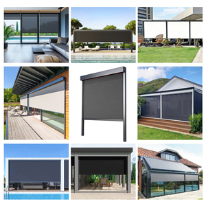 Customizzazione del produttore per esterni ombreggiatura <span class=keywords><strong>avvolgibile</strong></span> avvolgibili motorizzati tende a rullo impermeabili - Product Image 5