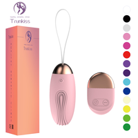 Kabelloser Ferngesteuerter Vibrator für G-Punkt-Stimulation mit 10 Frequenzen, Einstellbar, USB-Aufladbar, Silikon-ABS-Material für den Täglichen Gebrauch