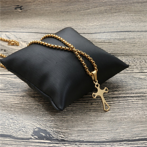 <b>Cross</b> Necklace Stainless Steel Unisex Pendant Gift Fashion Jewelry - Product Image 4