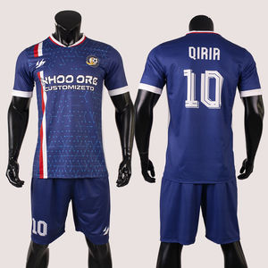 可定制足球服舒适足球服透气涤纶上衣轻质数码印花升华 - Product Image 2