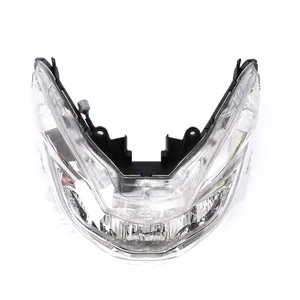 오토바이 LED 헤드 라이트 헤드 램프 라이트 클리어 렌즈 HONDA PCX150 2015-2018 K35