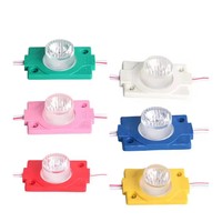 Module LED 12V 49*30mm 2835 3030 SMD 1 LED 1,5W 3000k 6000k 10000k Corps en ABS IP65 Étanche pour enseigne lumineuse LED
