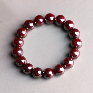 Bracelet en <span class=keywords><strong>cinabre</strong></span> naturel le plus vendu, à haute teneur en <span class=keywords><strong>cinabre</strong></span>, améliorant l'énergie, idéal comme cadeau porte-bonheur - Product Image 5