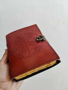 Genuine Leather Soft Cover <b>Journal</b> Notebook Handmade Vintage <b>Writing</b> Diary Refillable Travel Notebook Manufacturer Exporter - Product Image 4