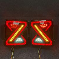 Feux arrière LED complets pour Jeep Wrangler JL JK 2018-2024 avec clignotants séquentiels