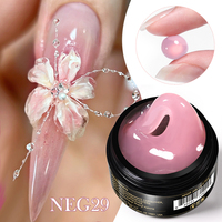 BORN PRETTY PRO Gel 3D Laiteux Effet Gelée pour Nail Art, Sculpture et Moulage, Gel Dur Multifonctionnel pour la Création de Fleurs en Poudre – Vente Directe Usine