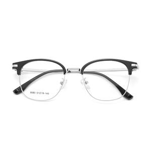 Gafas de Moda con Montura de Aleación Estilo Ojo de Gato 9583, Montura Media Unisex, Lentes de Resina - Product Image 1