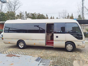 Super propre utilisé To-yo-ta Coaster Bus 30 places <span class=keywords><strong>Mini</strong></span> bus autocars de luxe Autobus d'<span class=keywords><strong>occasion</strong></span> à <span class=keywords><strong>vendre</strong></span> pour passagers - Product Image 4