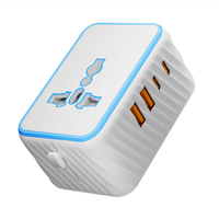 Usine en gros Reisende adaptateur logo personnalisé emballage PD20W QC3.0 chargeur d'alimentation de voyage USB type-c 6A courant nominal