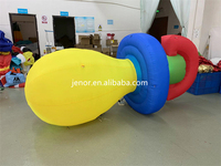 Tétine gonflable géante de bébé de modèle de sucette de promotion de la publicité pour la décoration de magasin d'alimentation de bébé