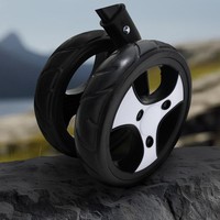 Poussette double premium modèle A3-1, cadre en acier inoxydable, acier à haute teneur en carbone, poignée réversible, pliage à une touche, double siège avant