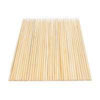 Brochettes en bambou écologiques de haute qualité 5,0 mm * 28 cm pour barbecue