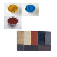 Pigment de fer synthétique en poudre, colorant, oxyde de fer fe229, 12 poudres