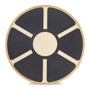 Julyfit Anti-Slip Yoga Exercice Planche d'équilibre en bois Fitness Core Training Tool - Product Image 1