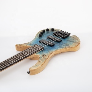 <span class=keywords><strong>Basse</strong></span> sans tête à <span class=keywords><strong>5</strong></span> <span class=keywords><strong>cordes</strong></span>, dessus en ronce d'érable, micro actif, manche en érable flammé, fabriqué en Chine, personnalisé, haute qualité, <span class=keywords><strong>basse</strong></span> sans tête - Product Image 3