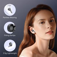 Écouteurs sans fil V5.4 True Wireless In-Ear, étanches IPX5, avec affichage LED de la batterie, commande tactile et chargement Type-C