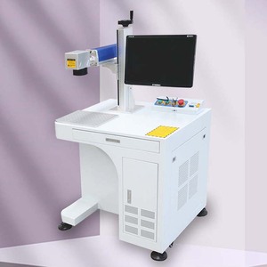 Nouvelles machines de marquage laser à fibre métallique Raycus JPT 3D Dynamic Mopa Color Marker 20W/30W/50W avec gravure rotative AI/DXF DST - Product Image 3