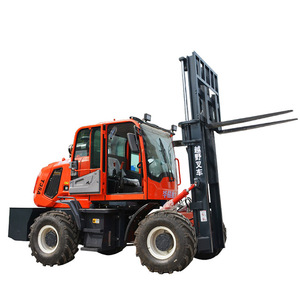 Miễn phí vận chuyển đa năng xuyên quốc gia bùn 3 tấn 3.5 tấn 5 tấn 4x4 tất cả các địa hình gồ ghề DIESEL off road xe nâng hàng - Product Image 2