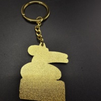 Porte-clés personnalisé en émail souple plaqué or pour marathon, course à pied, sport, souvenirs, cadeau pour fans, vente en gros