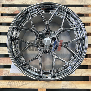 Jantes forgées en deux parties GPW Custom 5x112 5x114.3 5x120.65 17 18 19 20 21 22 pouces, noires chromées, pour Chevrolet Monte Carlo 1985 - Product Image 1