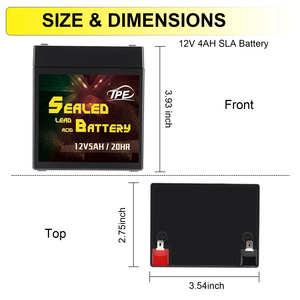 Batería de plomo ácido 12V5AH VRLA /SLA/<span class=keywords><strong>AGM</strong></span>/ciclo profundo/batería de GEL para iluminación de Emergencia Sistema UPS sistema de alarma - Product Image 2