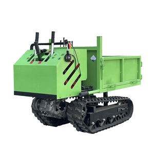 Mini <span class=keywords><strong>brouette</strong></span> approuvée CE capacité de chargement de 300kg Offre Spéciale personnalisé jardin chenille Dumper Mini pompe <span class=keywords><strong>à</strong></span> chenilles moteur puissance du moteur - Product Image 2
