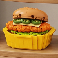 Llavero Personalizado con Forma de Hamburguesa Kawaii, Juguete de PVC Suave, Mini Coleccionable, Adorno para Bolsa, Regalo, Venta al por Mayor OEM