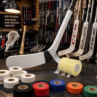 Ruban adhésif pour bâton de hockey 25 mm x 25 m antidérapant, adhésif thermofusible en caoutchouc, simple face, tissu PVC/PE souple, vente en gros OEM