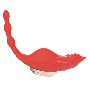 Vibratore Nascosto con Controllo Remoto via App, 9 Frequenze, Impermeabile per Uso Quotidiano, Vibratore Indossabile Femminile con Funzione di Suzione Clitoridea - Product Image 5