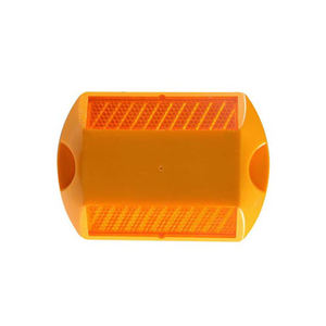 高品質工場製PMMAキャットアイロードスタッド 白色反射ABSプラスチック 高品質反射キャットアイロードスタッド - Product Image 3