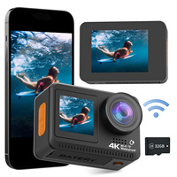 Kamera Aksi Sport Tahan Air Desain Baru Kualitas Terbaik Langsung dari Pabrik, Laris Manis, dengan Wifi 4K 30Fps Auto Zoom