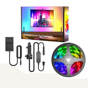 Kingsarolc Rgbic 55-65Inch Đồng Bộ Cảm Biến Wi-Fi TV Đèn Nền Môi Trường Xung Quanh LED Dải Ánh Sáng Ngâm LED TV Đèn Nền Với Máy Ảnh - Product Image 1