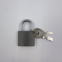 SHIND 37429 Cadenas en laiton épais Type 30mm Trois clés Outils de verrouillage étanches et résistants à la corrosion pour une utilisation intérieure et extérieure