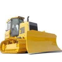 Bulldozer sur chenilles hydraulique 110 CV DH10-B3, capacité de lame de 2,7 m³, faible pression au sol, avec moteur, pompe et engrenages pour la construction