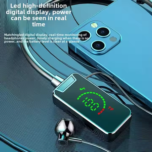 New Hot dây đeo cổ 2025 v5.3 với thẻ SD hỗ trợ đầu điện thoại Earbuds TWS Tai nghe Tai nghe điện hiển thị - Product Image 3