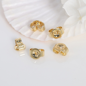 Wholesale Jewelry Findings Classic Secure Replacement Locking <strong>Earring</strong> <strong>Backs</strong> <strong>Butterfly</strong> Brass <strong>Earrings</strong> <strong>Back</strong> Stopper <strong>for</strong> Studs - Product Image 5
