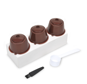 Cápsulas de café <span class=keywords><strong>Dolce</strong></span> <span class=keywords><strong>Gusto</strong></span> reutilizables, cápsulas de plástico rellenables, compatibles con <span class=keywords><strong>Dolce</strong></span> <span class=keywords><strong>Gusto</strong></span>, 3 uds. Por lote - Product Image 2