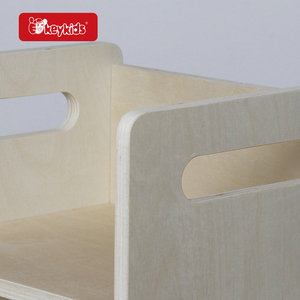 Set Tavolo e Sedie in Legno Montessori per Attività, Gioco, Disegno e Svezzamento per Bambini 1-3 Anni W08G509 - Product Image 2