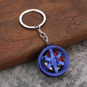 Wholesale Metal Brake Pad Keychain 3d Rotatable Auto Car Keychain Protein Keychain - Product Image 4